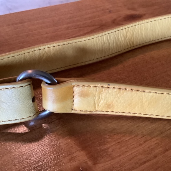 The Sak Drawstring Double Handle Sunflower Leather Handbag - Picture 4 of 6